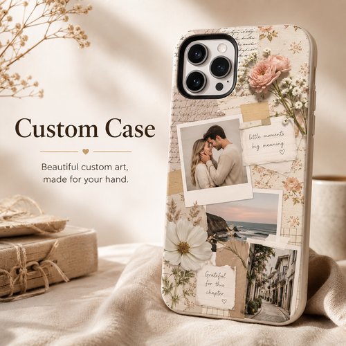 Custom Case — Personalized Phone Case WITHOUT Integrated QR Code