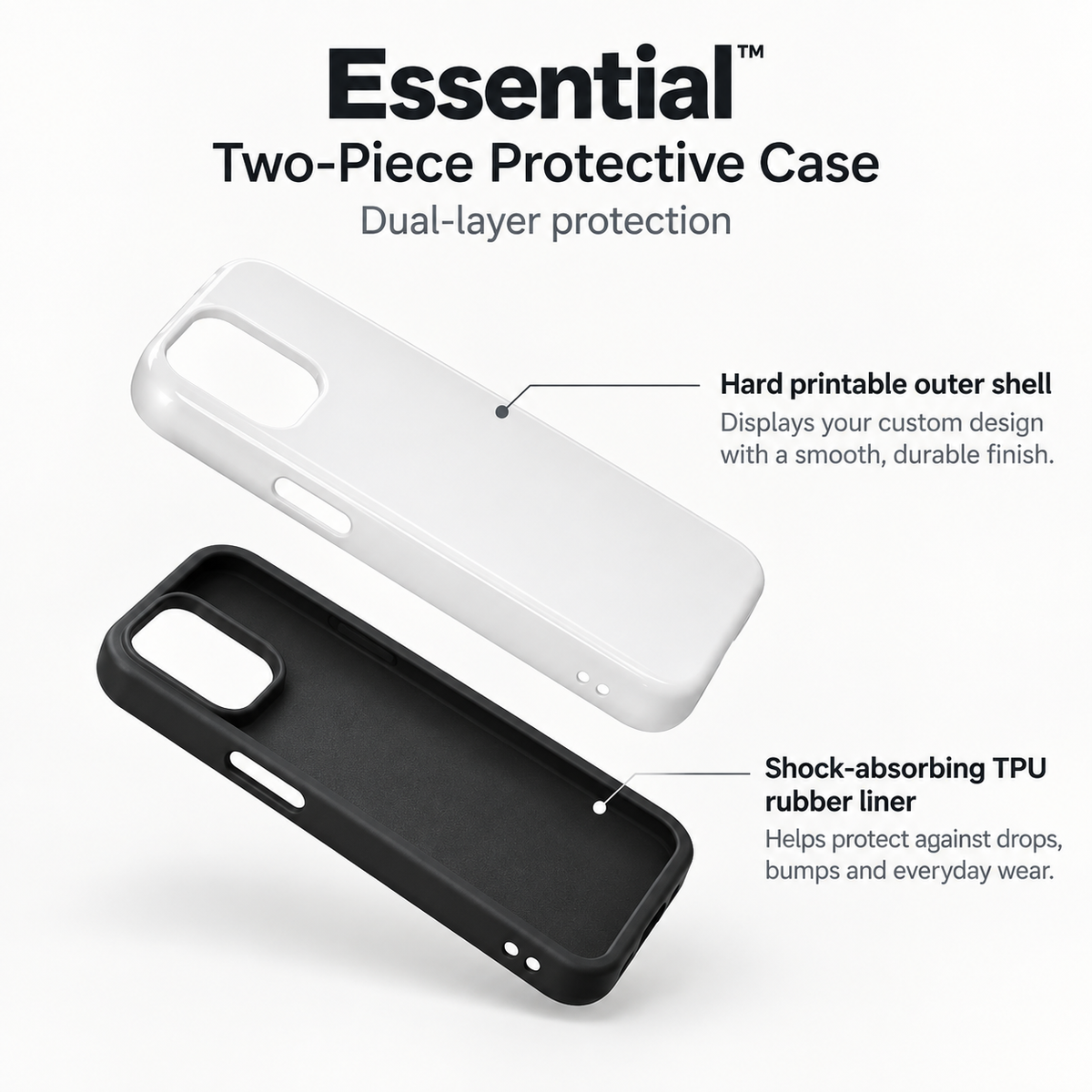ConnectCase™ — Custom Interactive Phone Case - Includes Intergrated QR Code